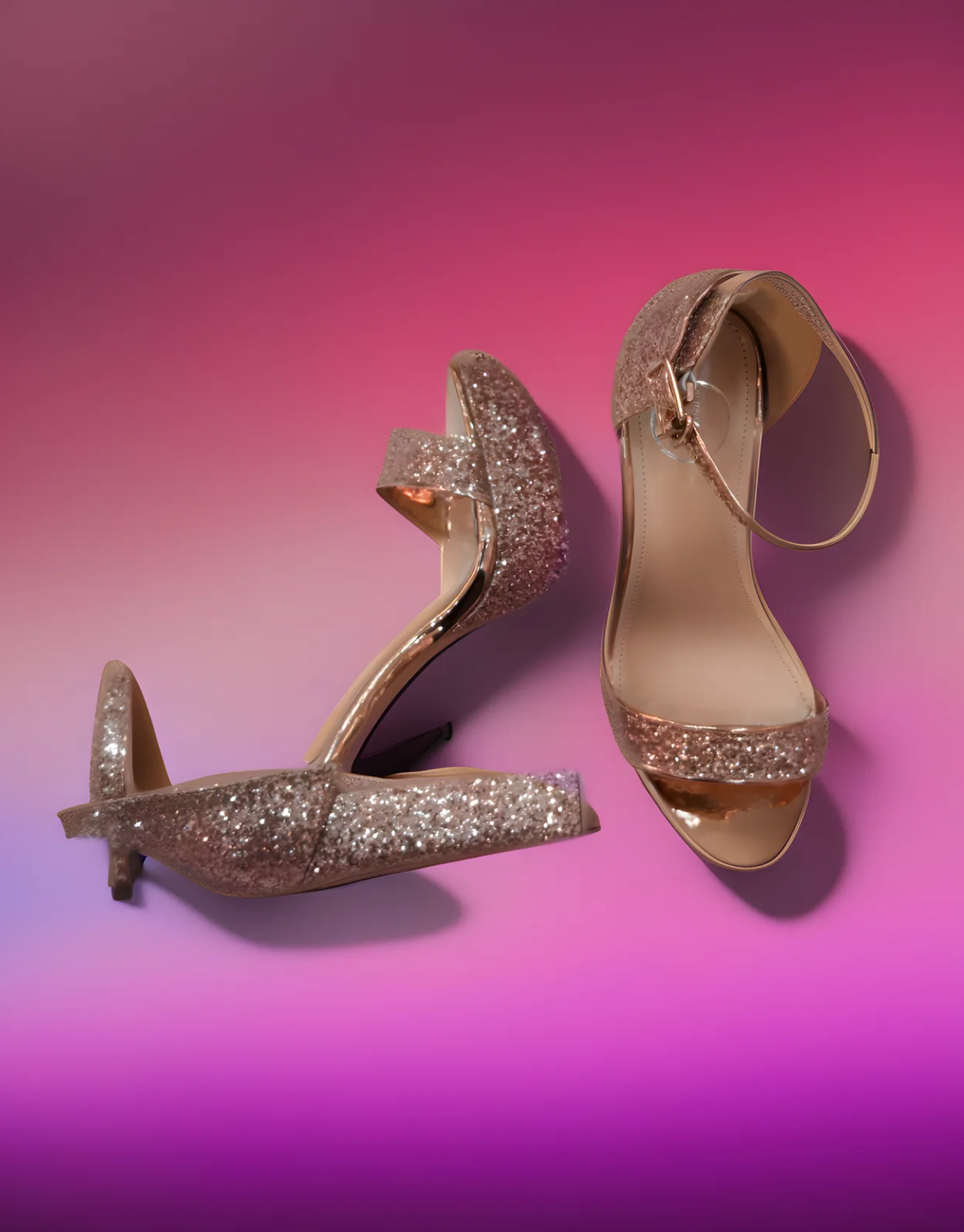 unique-golden-elegance-crystal-heels-wpl806-walkplus